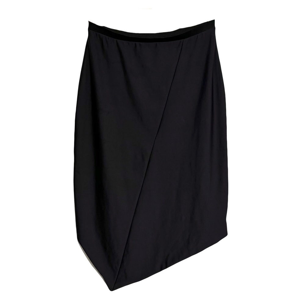 Vintage Elaine Perlov Black Asymmetrical Skirt